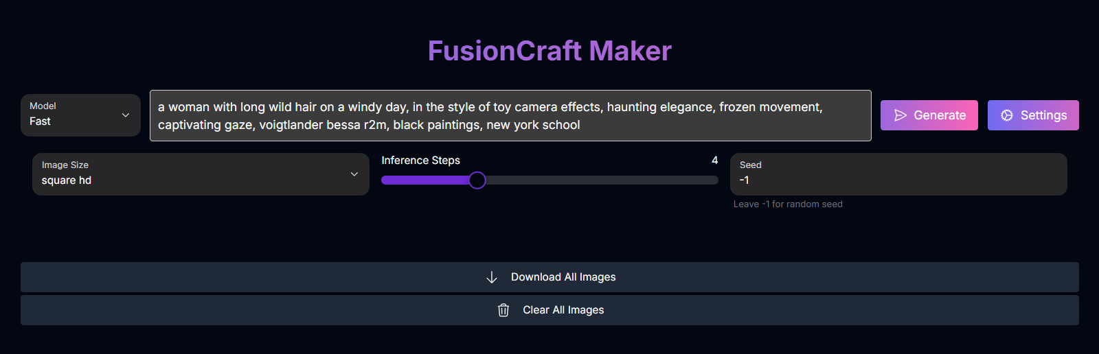 FusionCraft Screenshot