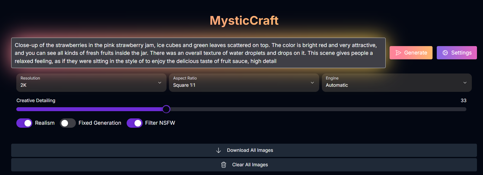 MysticCraft Screenshot