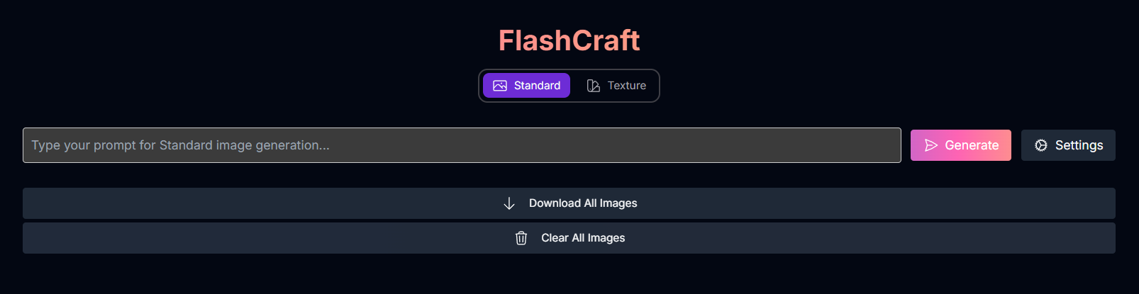 FlashCraft Screenshot