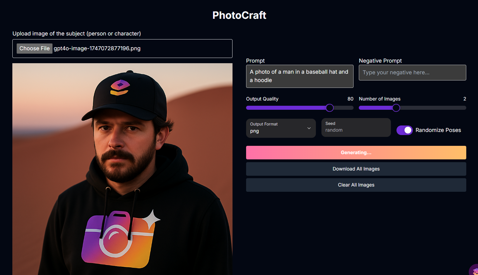 PhotoCraft Screenshot