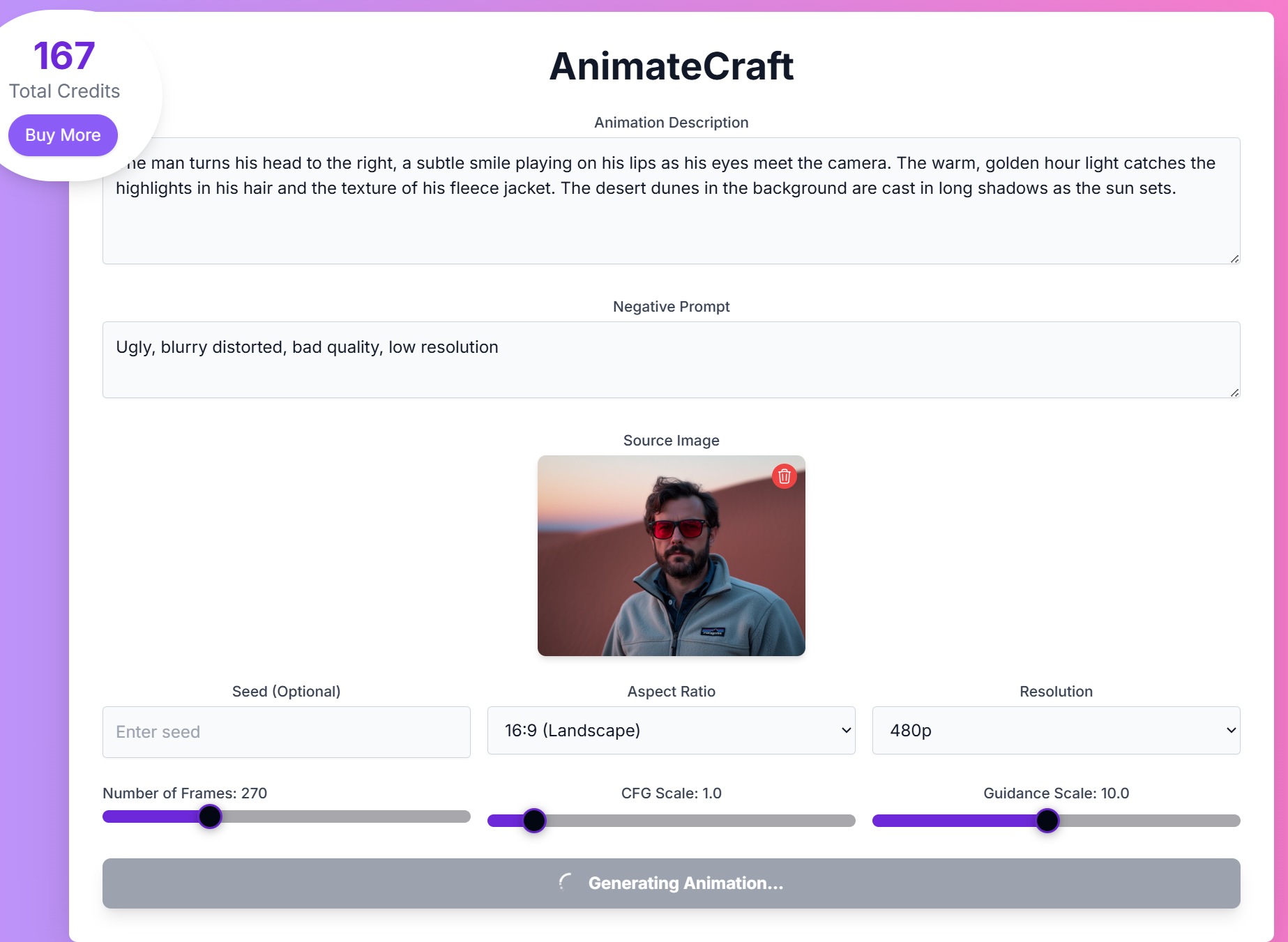 AnimateCraft Screenshot