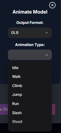 PolyCraft Animation Type Screenshot