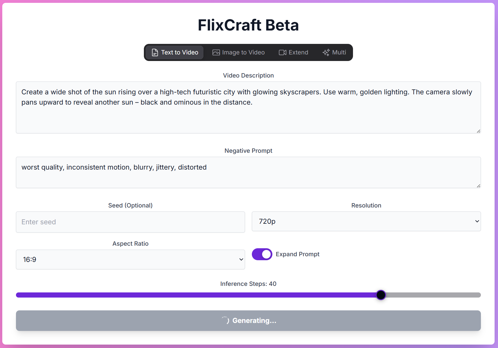 FlixCraft Screenshot