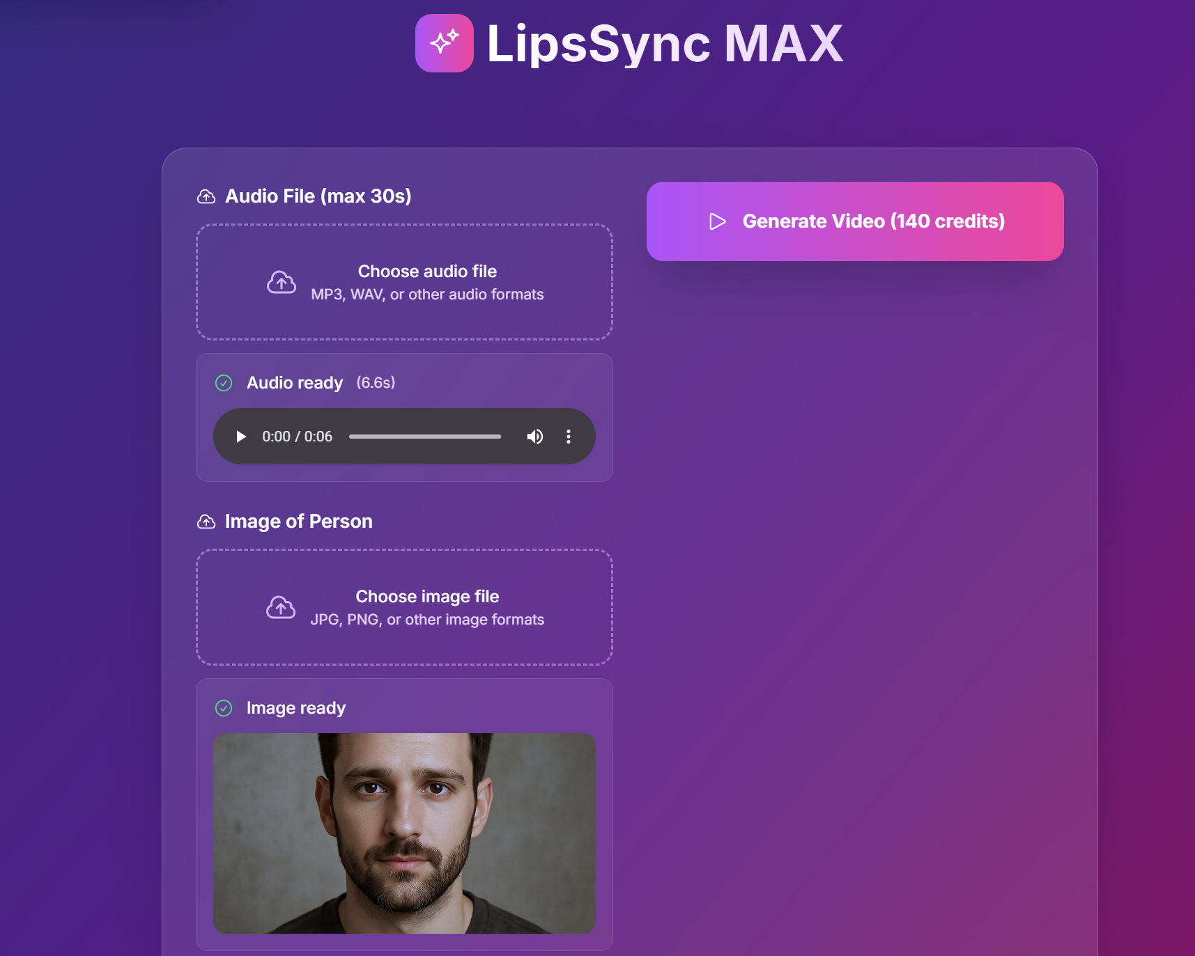Lipsync Max Screenshot