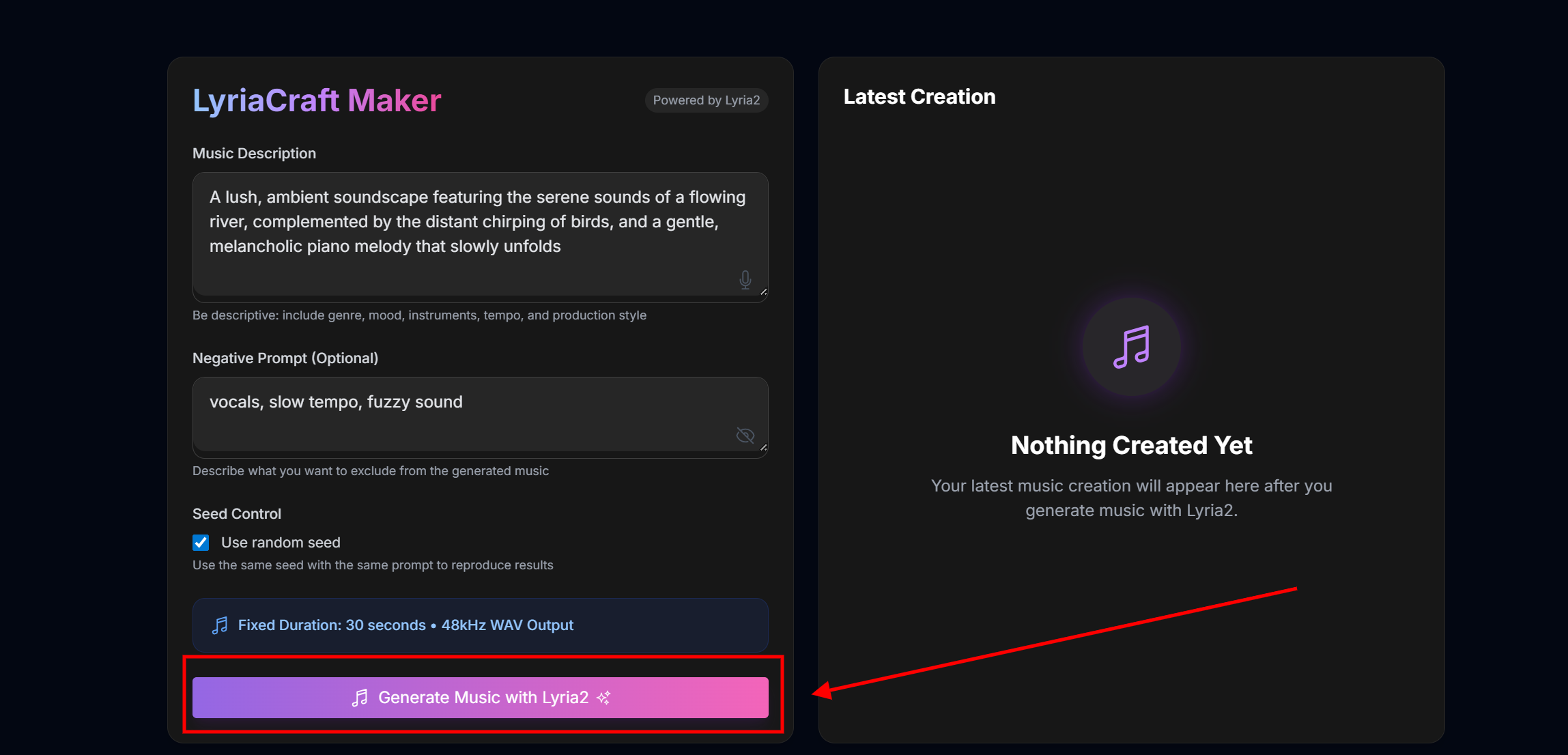 Generate Music