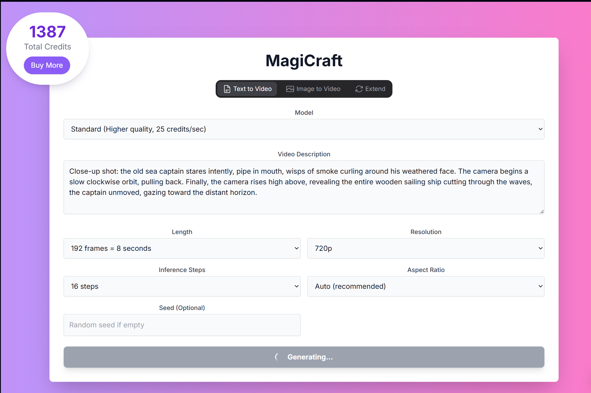 MagiCraft Screenshot