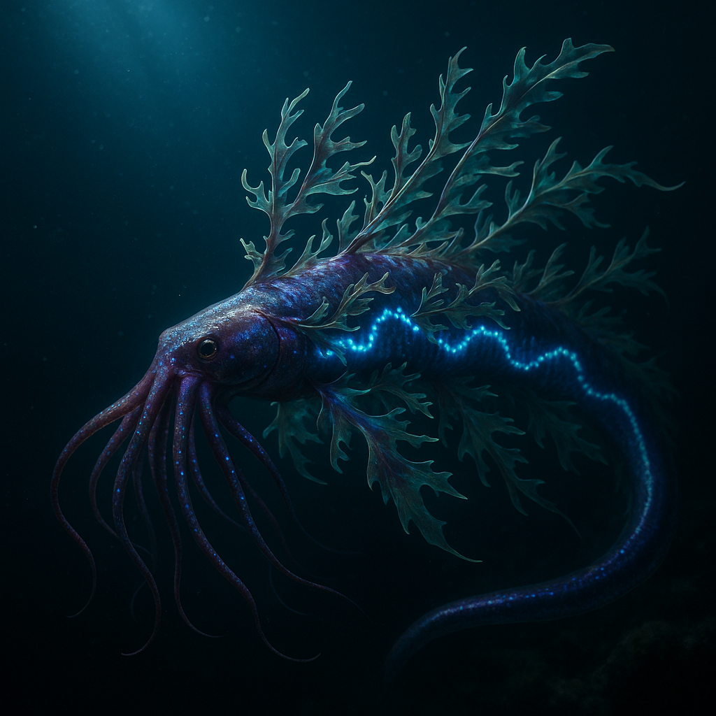 The Electric Leaf Squid
