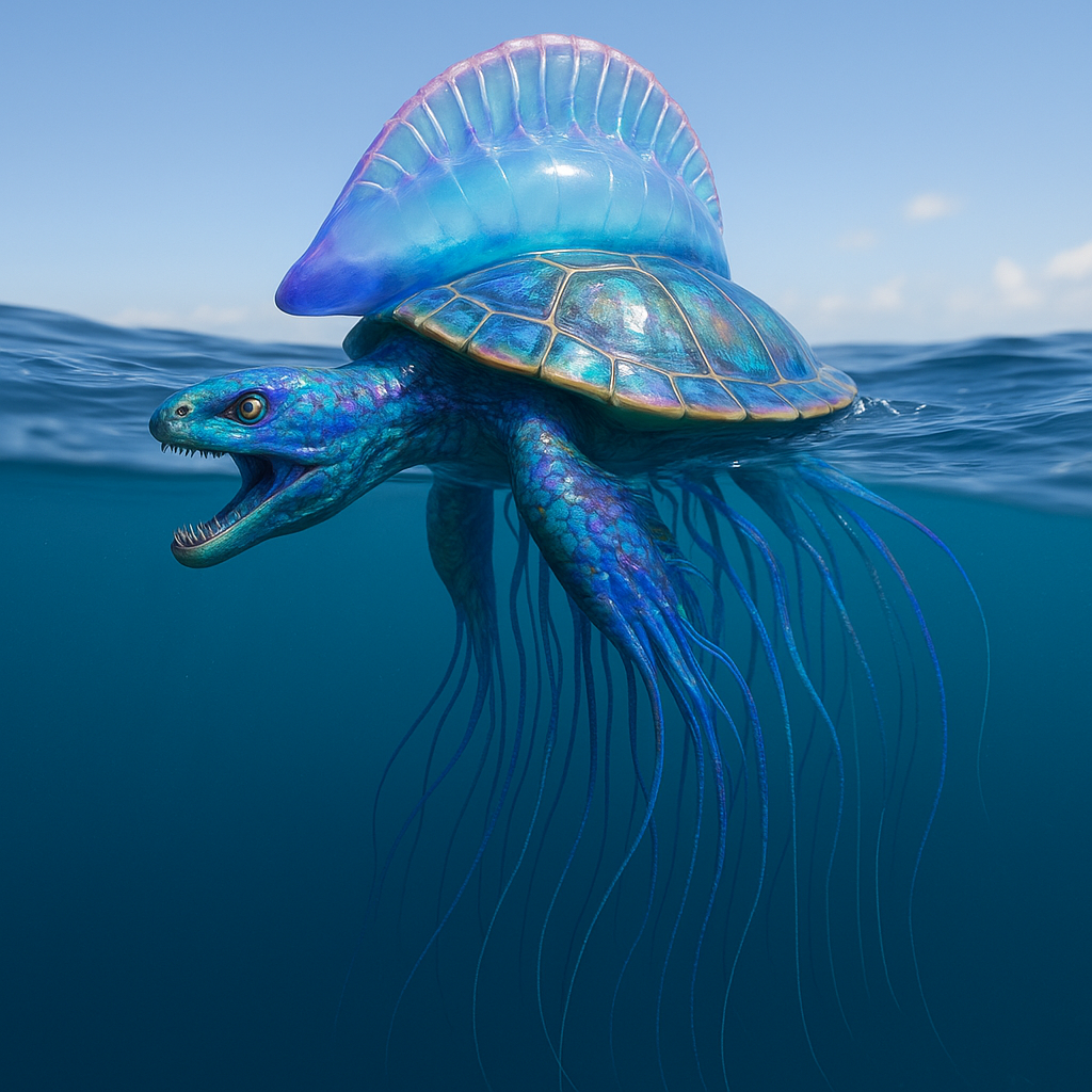 The Floating Turtle Eel