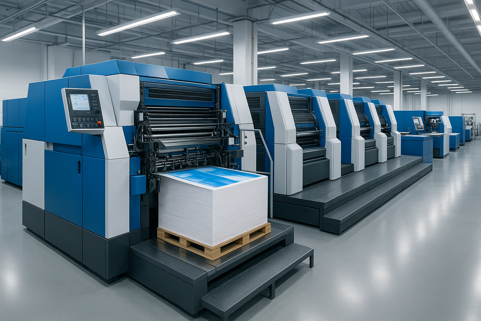 State-of-the-art professional printing facility