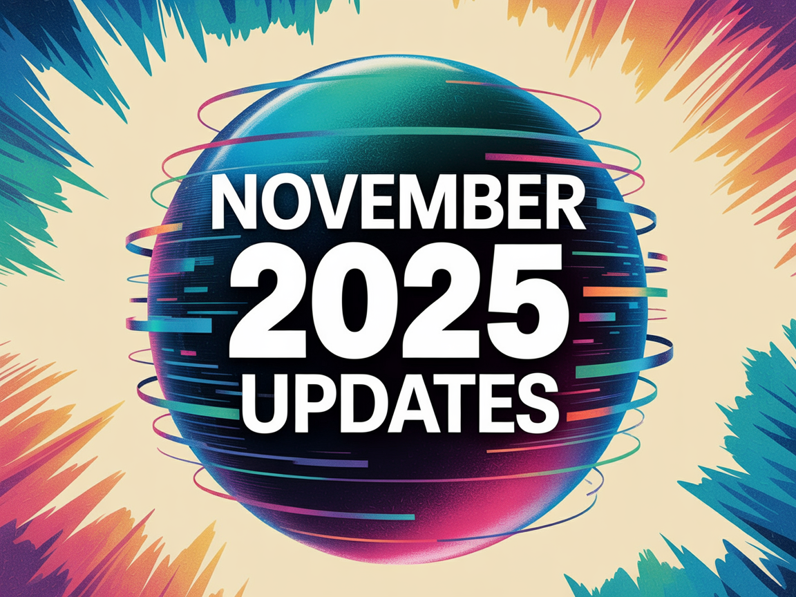 Cover Image for Pixio November 2025 Updates