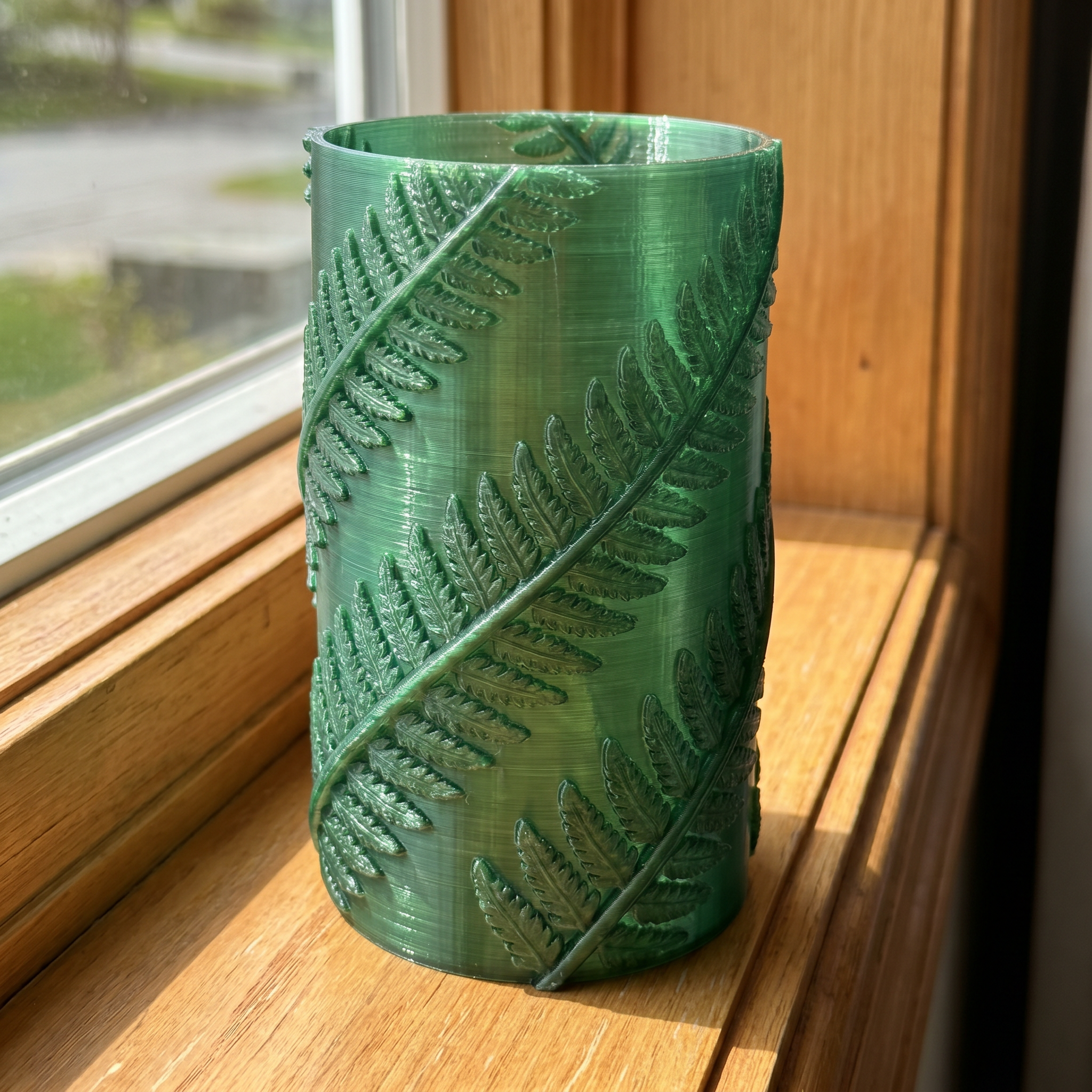 Fern Spiral Vase